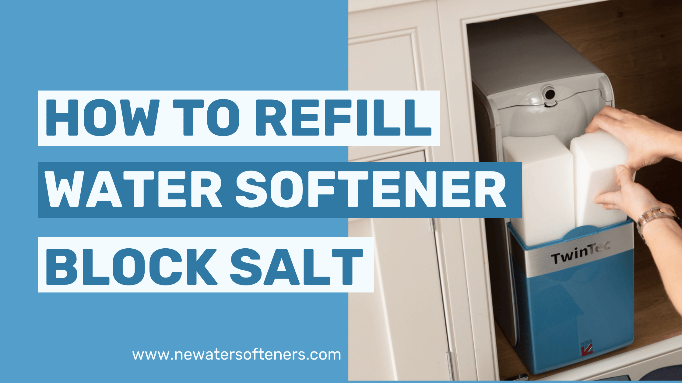 How to Refill Water Softener Block Salt