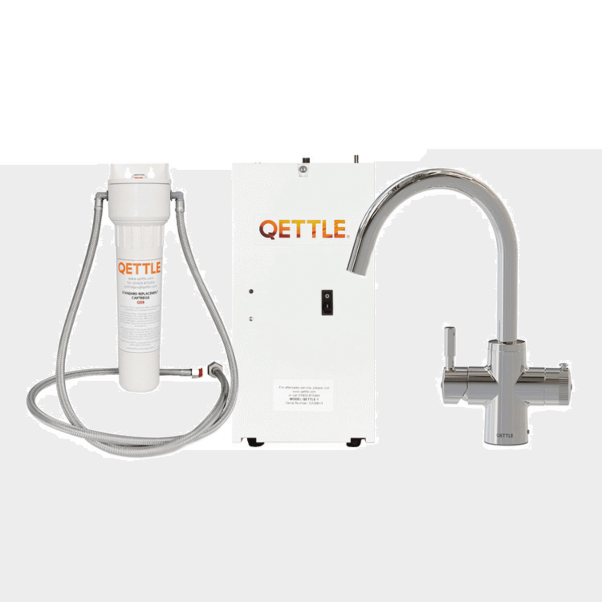 The Qettle Original 4 in 1 Tap Boiling Water Kitchen Taps