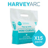arvey Water Softener Mini Curve Salt - 15 Packs