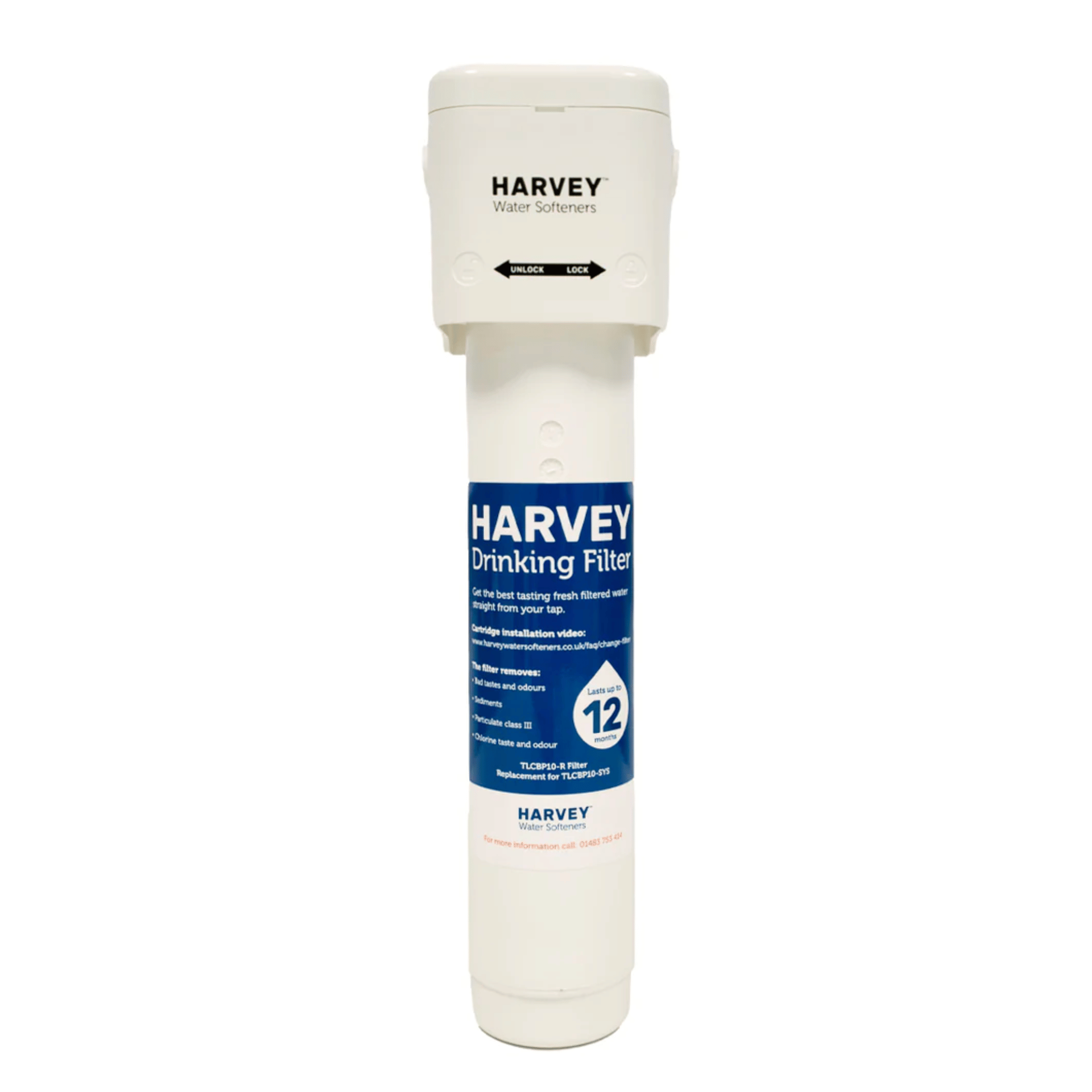 Harvey Water Filter Twist & Lock Drinking Water System